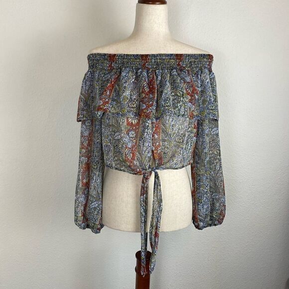 Band Of Gypsies Blouse Size L - Picture 1 of 6